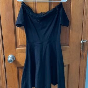 Off the shoulder dress